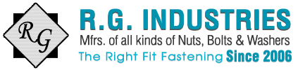 rg industries fasteners nuts bolts washers manufacturers in india punjab ludhiana